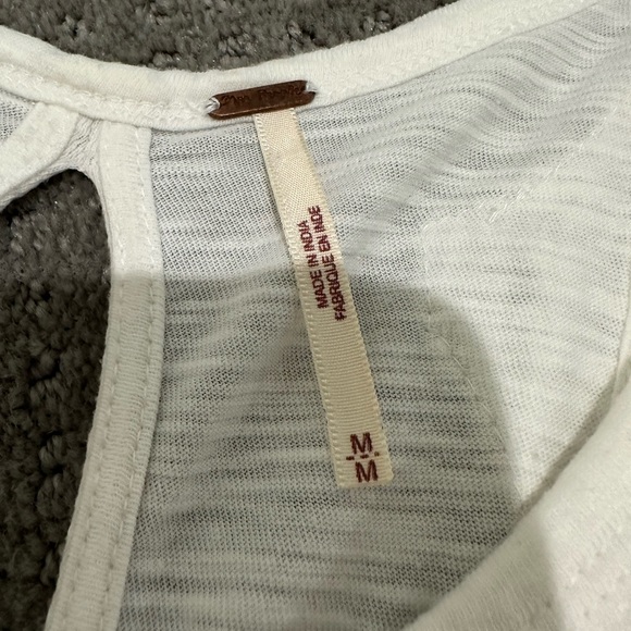 Free People sleeveless lace trim top - Picture 8 of 9